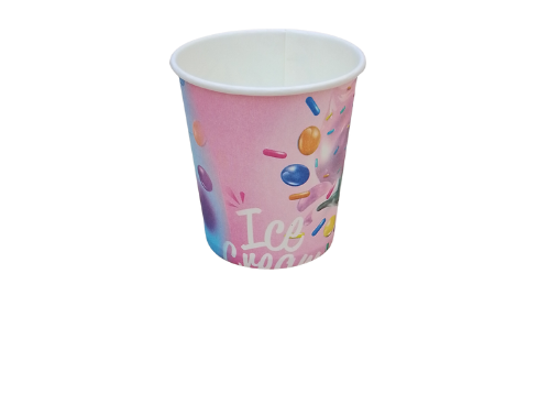 Disposable Ice Cream Cup 180 ml (50 pcs)