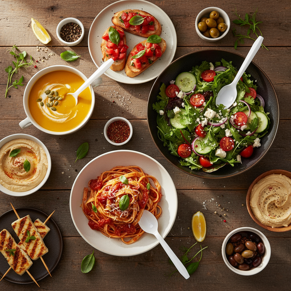 Disposable Plastic Heavy Duty Spoon(100 pcs)