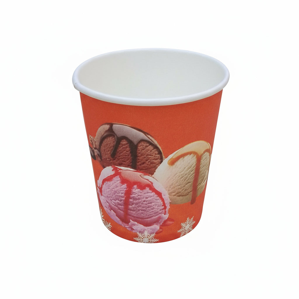 Disposable Ice Cream Cup 120 ml (Pack of 50)