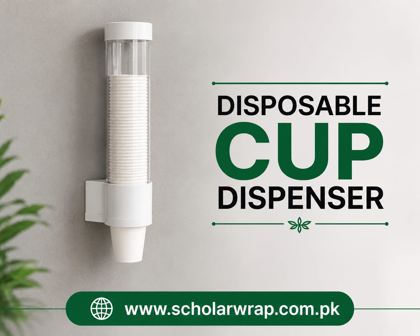 Disposable Cup Dispenser .