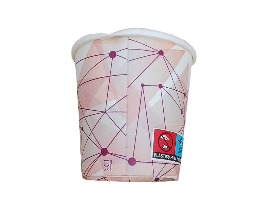 Disposable Printed Handle Imp Tea Cup (50 pcs)