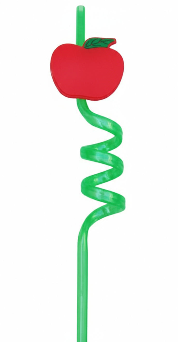 Fancy Fruit Straw (4 pcs in 1 pack)