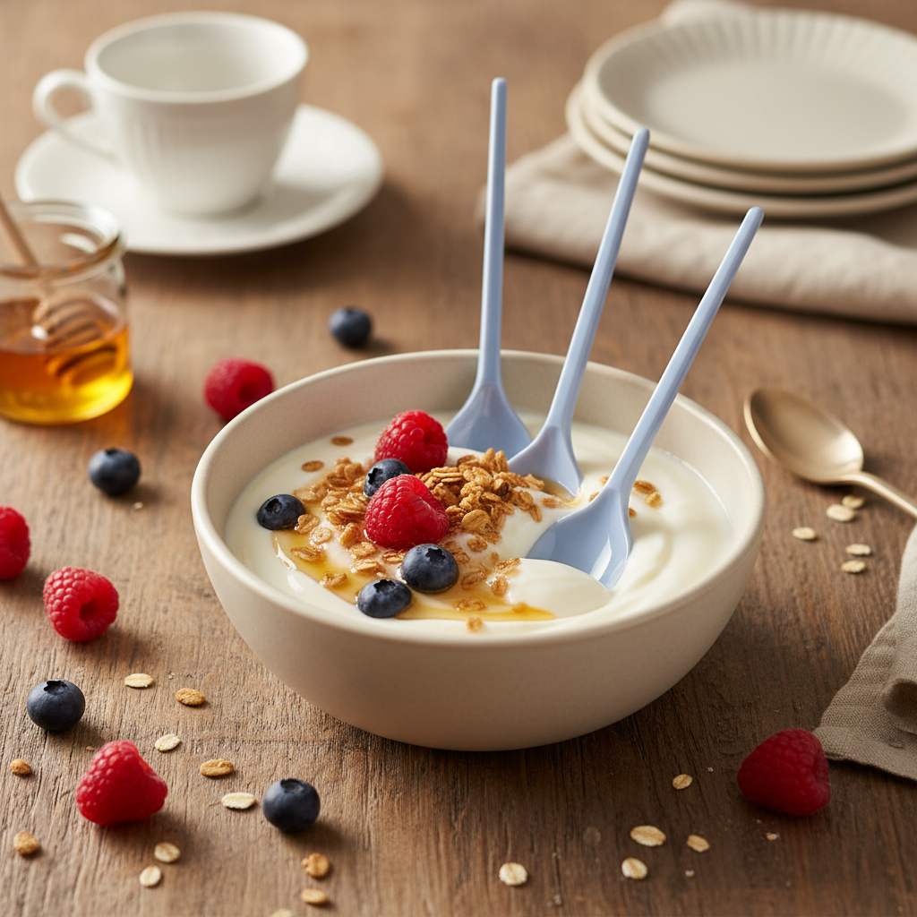 Plastic Disposable Spoon (100 pcs)