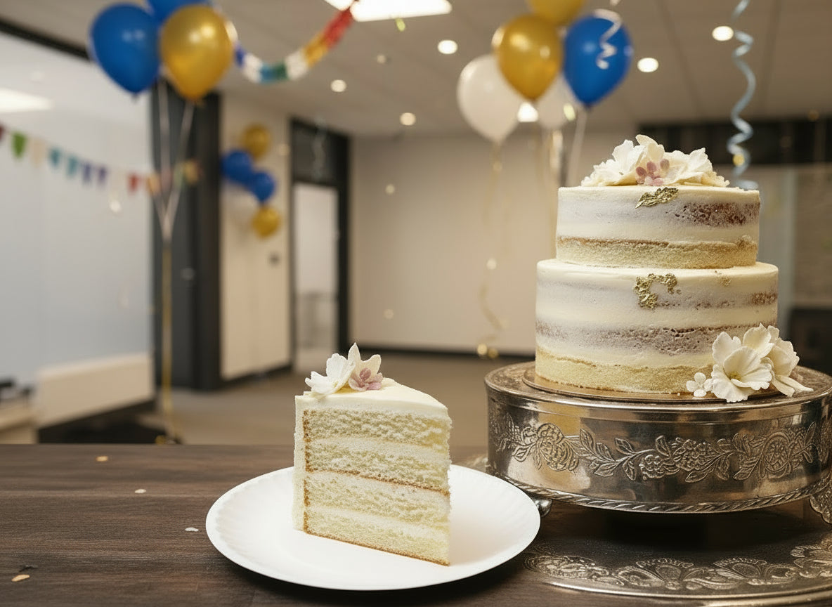 Disposable Plastic Plates (100 pcs)