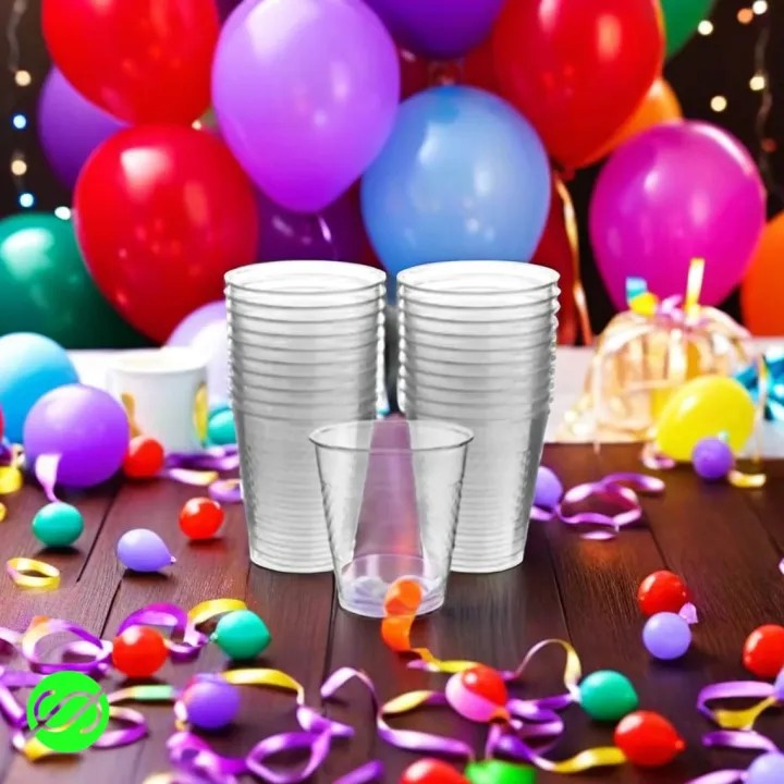 Transparent Disposable Cup (100 pcs)