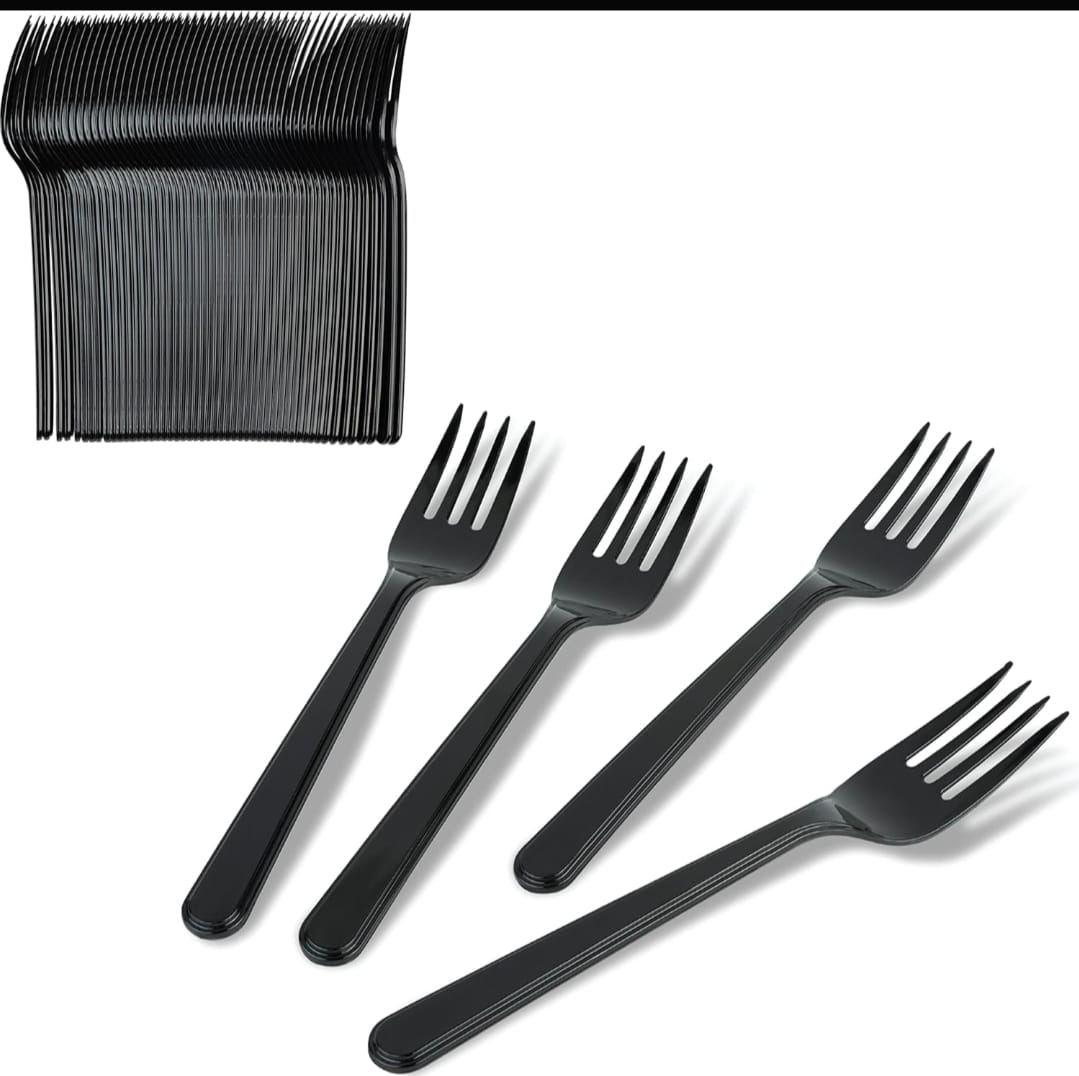 Disposable Plastic Forks  (100 pcs)