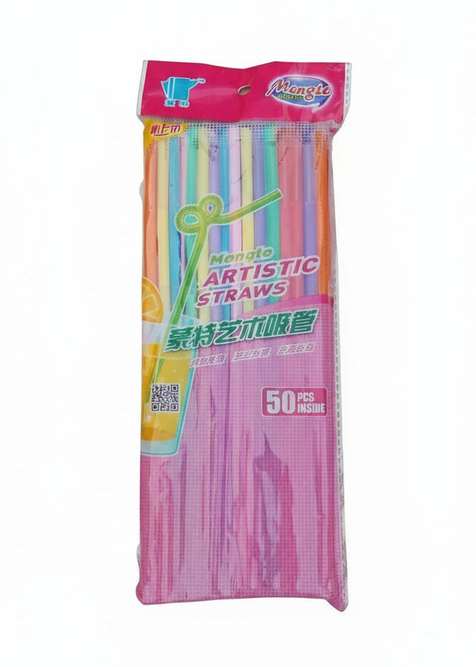 Mengte Artistic Straws (50 pcs)